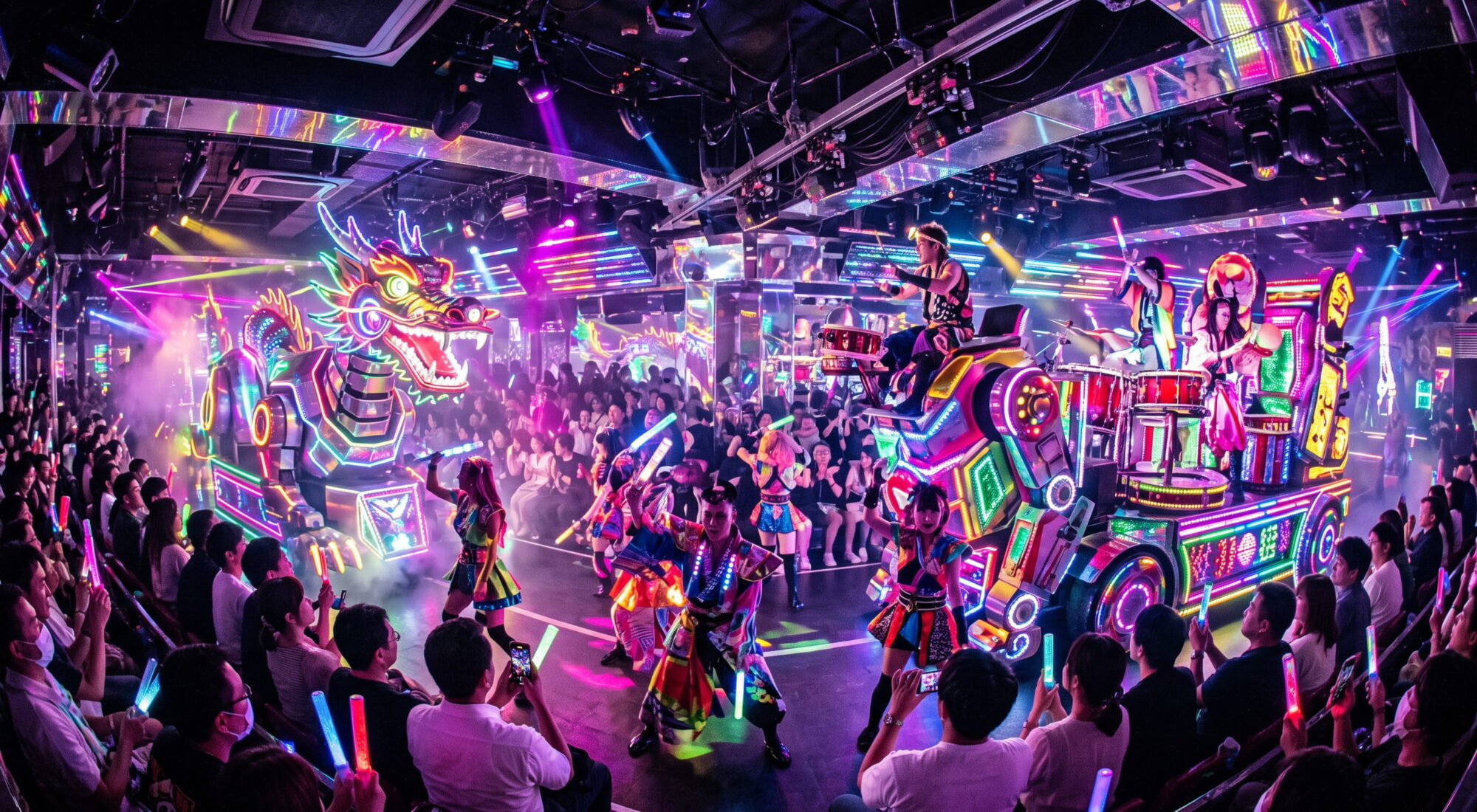 Image illustrating robot restaurant